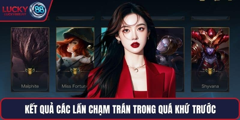 Kết quả các lần chạm trán trong quá khứ trước